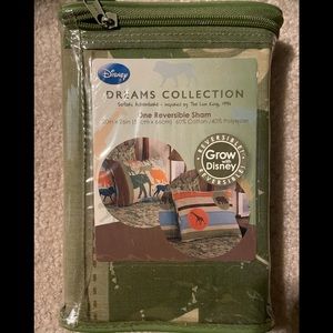 Disney Reversible Safari Pillow Sham - Inspired by The Lion King 1994